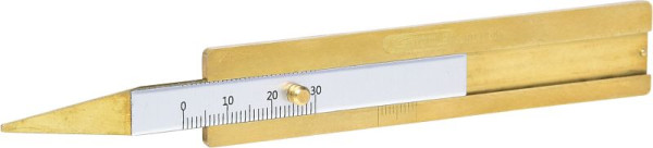 KS Tools Reifenprofil-Tiefenmesser 0 - 30 mm, 300.0537, 4042146588147