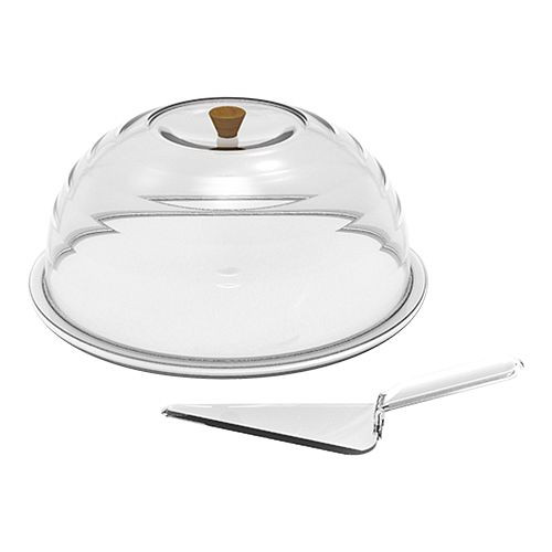 Biesse Tortenplatte mit Haube Ø34cm, Kunststoff, 245050