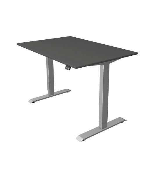 Kerkmann Kompakttisch B 1200 x T 800 mm, elektrisch höhenverstellbar von 740-1230 mm, anthrazit, 10226913