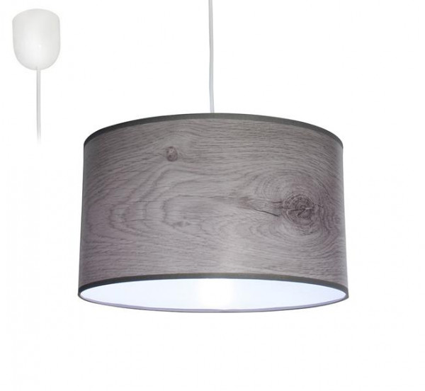 Bioledex Pendelleuchten, Holz Design grau Ø35cm, L110912