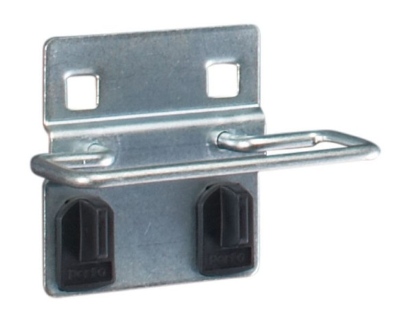 bott perfo U-Halter L 20 / B 75 mm mit perfo Doppelaufnahme D 6 mm BxTxH: 83x42x60 mm, verzinkt, VE: 5 Stück, 14010019