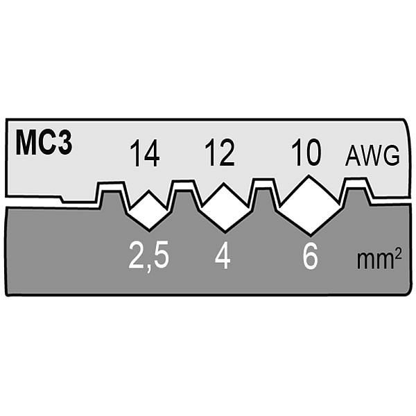 Haupa Einsatz für Photovoltaik MC4, 211659/E, 4011923519407