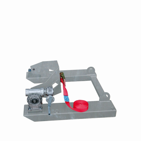 Eichinger Industrie Fass- und Tonnenkipper, Kurbel, 1 x Fass feuerverzinkt, 22310100002000