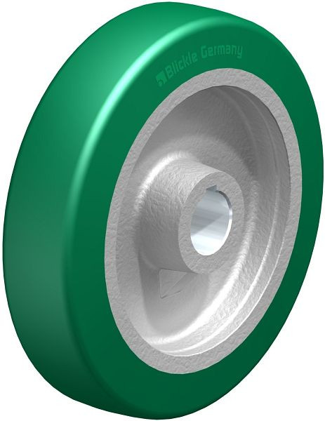 Blickle GSTN 200/30H7 Rad aus Blickle Softhane®, Grün, 754399