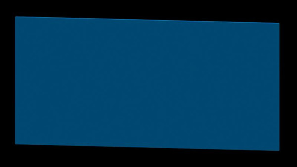 ANKE Werkbänke Blende Systemaufbau, 1400 x 650 mm (AM 1441), RAL 5010, 961.053