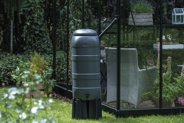 Halls Regentonne 100L inkl. Ständer 35 x 35 x 135 cm, E04632