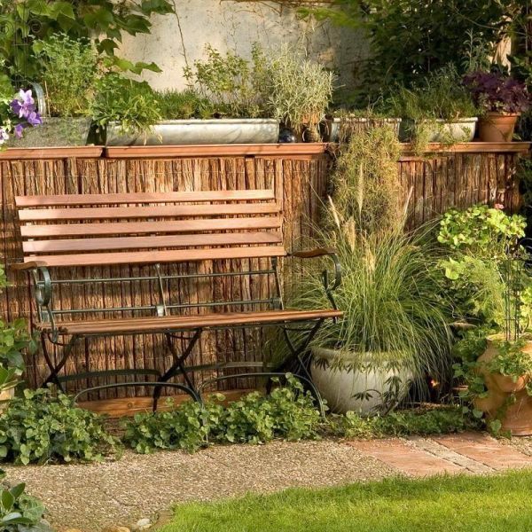 NOOR Sichtschutzmatte Rinde Sichtschutz Premium Größe etwa (HxB) 200 x