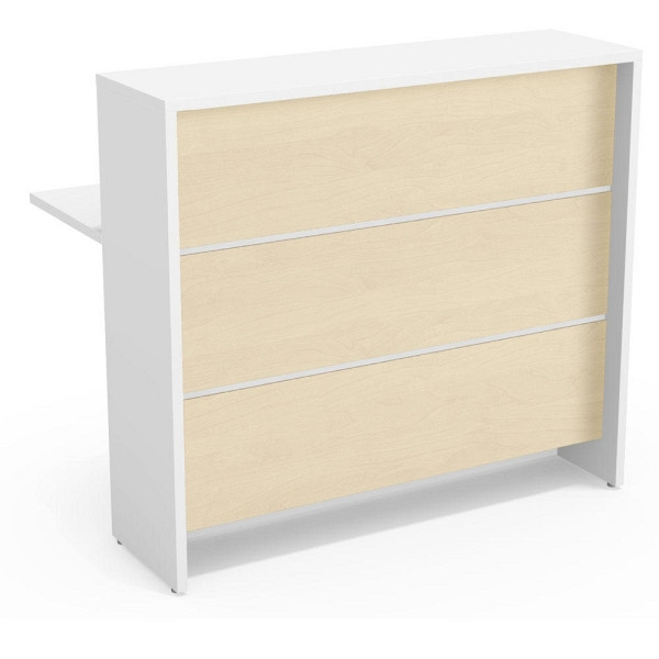 Deskin Thekenelement ELINUS, Ahorndekor, B 1200 x T 780 x H 1085 mm, 257930