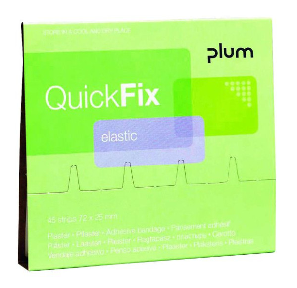 Plum Refill QuickFix, für Pflasterspender, elastisch, VE: 45 Stück, SAN-5512