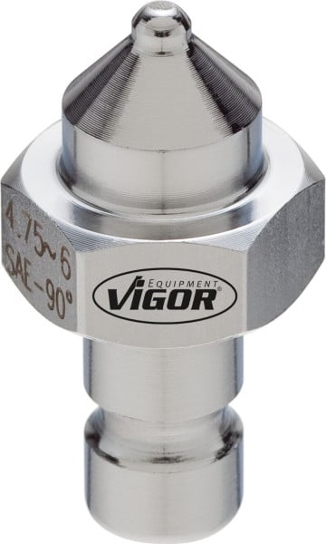 VIGOR Druckstück 90° DIN / SAE, 4.75 - 6, VE: 10 Stück, V2558