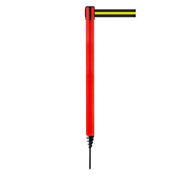 Stein HGS Personenleitsystem -P-Line Outside-, rot, schwarz/gelb/schwarz waagerecht (gestreift), mit Sicherheitsverschluss (selbstlösend), 37687-0502