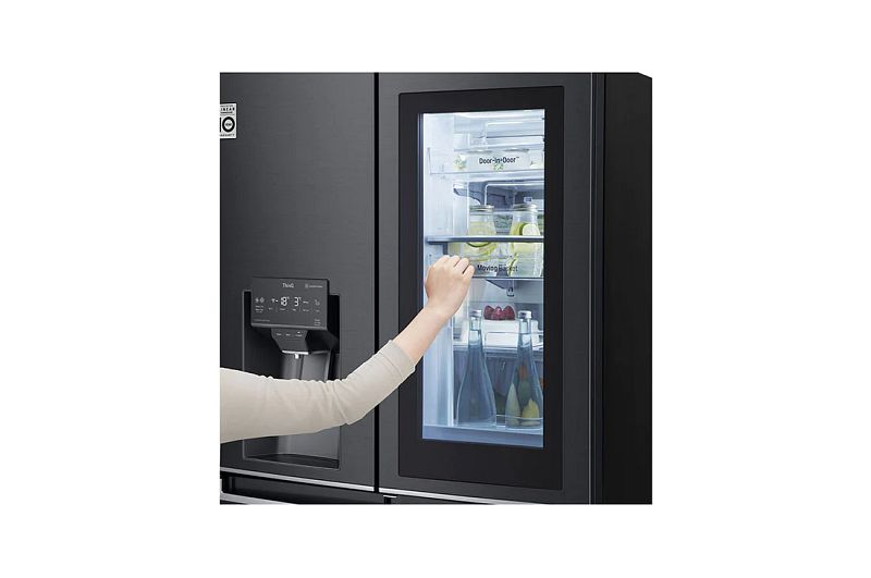 LG SidebySideKühlschrank MultiDoor mit InstaView DoorinDoor® 638 Liter Total No Frost