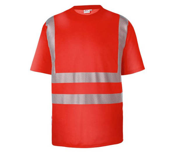 Kübler REFLECTIQ T-Shirt PSA 2, Farbe: warnrot, Größe: 4XL, 5043 8227-54-4XL