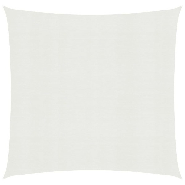 vidaXL Sonnensegel 160 g/m² Weiß 6x6 m HDPE, 311224, 8720286097878