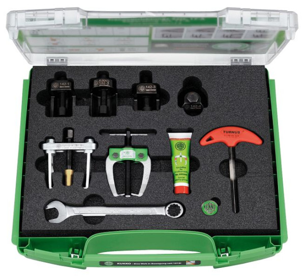 KUKKO Universal Scheibenwischer-Abziehsatz, Spannweite außen: 60 mm, 8-teilig, K-142/6