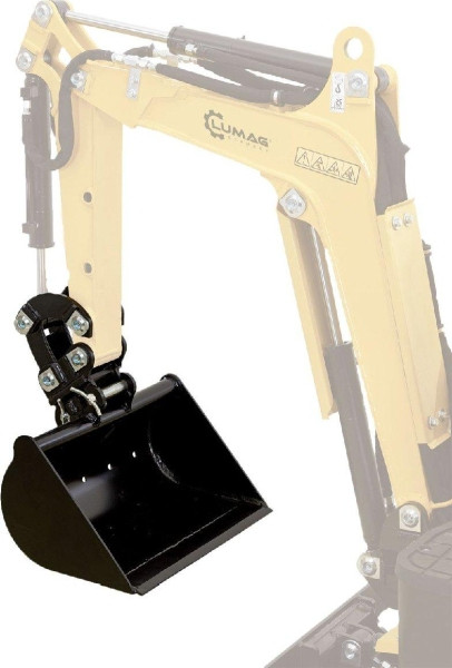 LUMAG Abziehschaufel für MB 600 Abmessungen 48,8x50x22,6 cm, 5MB600AS
