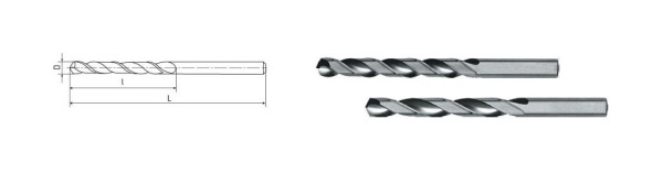ELMAG HSS Co5-Spiralbohrer DIN 338, Ø 11,5 mm - Titan, 70217