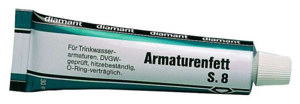 diamant Armaturenfett S. 8 (O-Ring-Fett), Tube 25 g, VE: 20 Stück, 21022