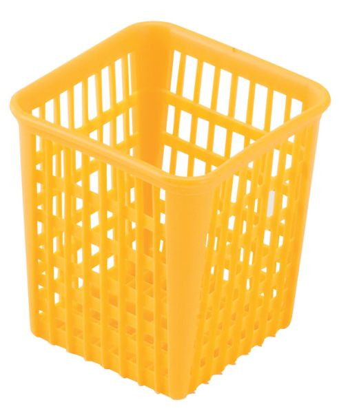 Zanussi Besteckbehälter, gelb, B x T x H in mm: 110 x 110 x 150, 406864242