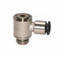 Riegler L-Steckverschraubung mit Innensechskant, drehbar, Außengewinde zylindrisch mit O-Ring (NBR), 108631