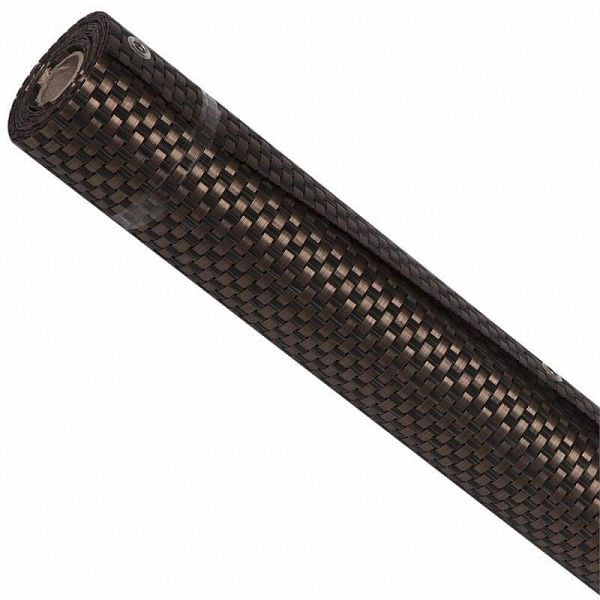 NOOR Balkonblende Exklusiv Rattan 0,90 x 3 m / kupfer, 026EXKLNATUR