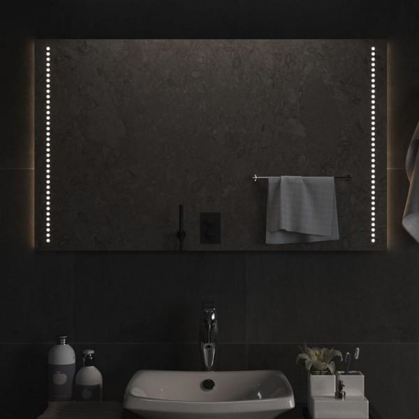 vidaXL LED-Badspiegel 60x100 cm, 3154057, 8720845666316