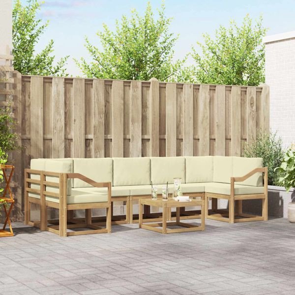 vidaXL Outdoor-Sofagarnitur 6-teilig, 3387399, 8721288779076
