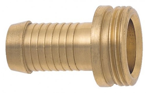 GEKA plus-1/3-Schlauchverschraubung, AG G 3/4" - 13mm MS schwer, VE: 10 Stück, 25.1076