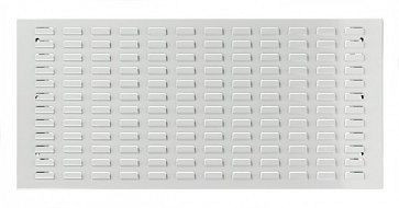 ADB Schlitzplatte, waagerechte Kiemenschlitzung, L987xB456mm, Farbe grau, RAL 7035, 23022