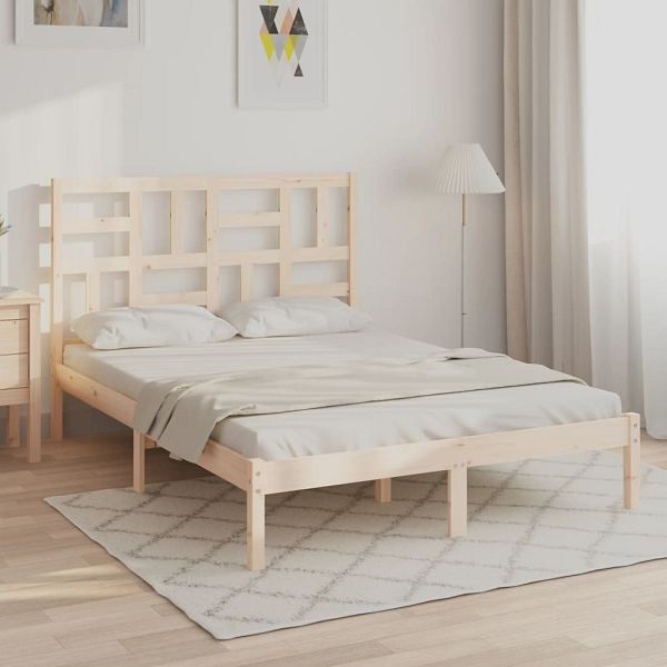 vidaXL Massivholzbett 160x200 cm, 3105960, 8720287047025