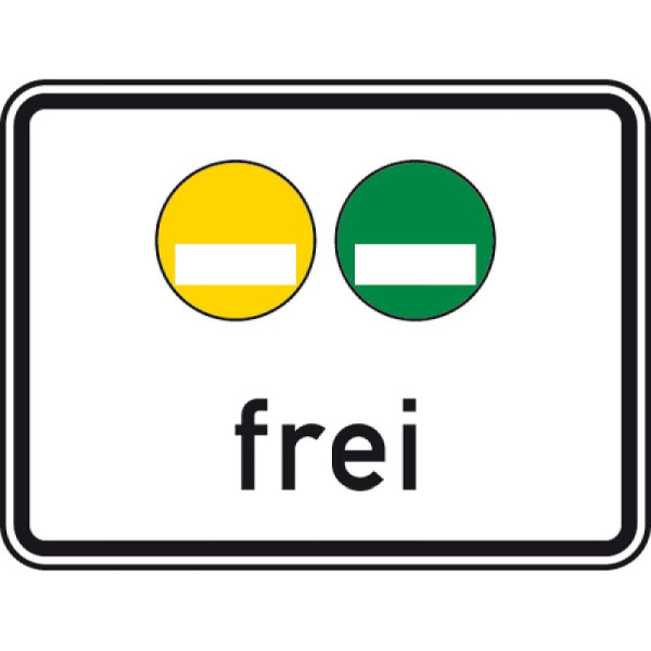 Stein HGS Freistellung vom Verkehrsverbot nach § 40 Abs. 1 des Bundes-Immissionsschutzgesetzes. Gelbe und grüne Plakette frei, Nr. 1031-51, 562x750mm /RA2/Flachform 3mm, 1031-51-223