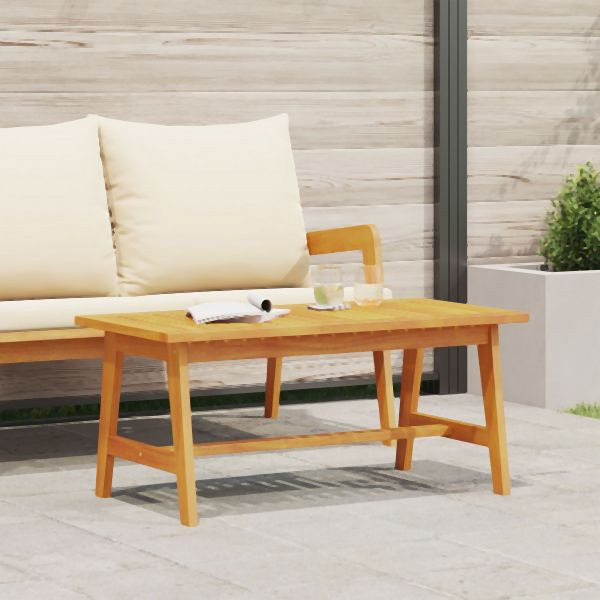 vidaXL Couchtisch 90x45x40 cm Massivholz Akazie, 4106453