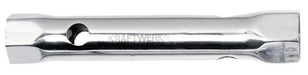 Kraftwerk Gerader Doppel-/Rohrsteckschlüssel, leichte Ausführung 6 x 7 mm, 2589-0607