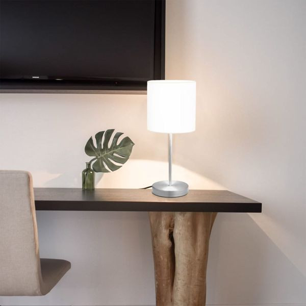 vidaXL Tischlampen 2 Stk. Touch-Sensor Weiß E14, 51038