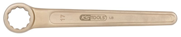 KS Tools BRONZEplus Einringschlüssel gerade 17 mm, 963.7530