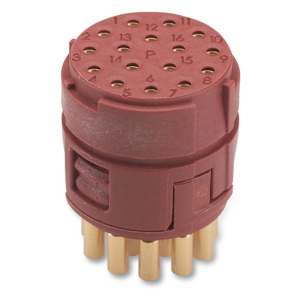 LAPP Rundsteckverbinder EPIC® SIGNAL M23 16P BLMS, VE: 5 Stück, 73002704