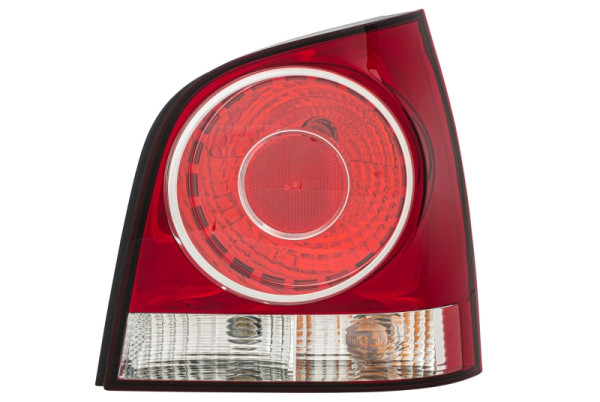 HELLA Heckleuchte, Glühlampe, glasklar/rot, für u.a. VW Polo (9N_), ECE, für Rechtsverkehr, rechts, 2VP 965 303-081