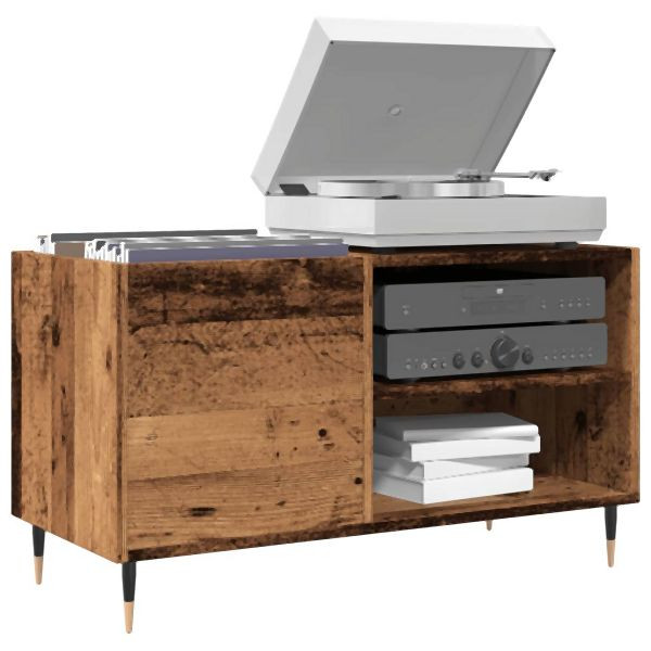 vidaXL Plattenschrank Altholz-Optik 84,5x38x48 cm Holzwerkstoff, 857240