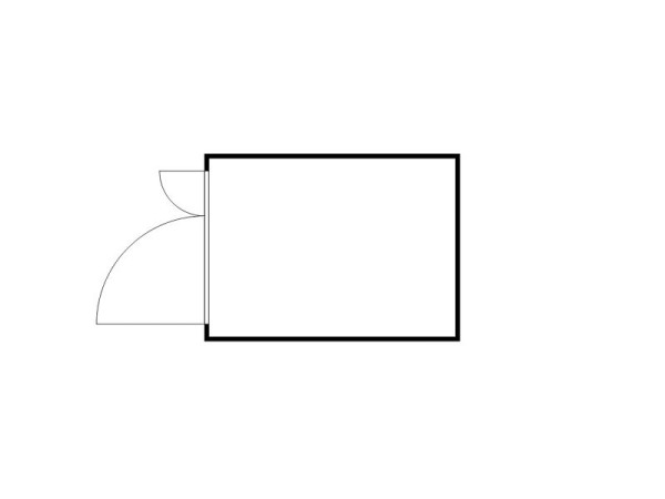 FLADAFI Materialcontainer MC1300 XXLTS, verzinkt, zerlegt, 3.020 x 2.540 x 2.595 mm, F2513200203-F911