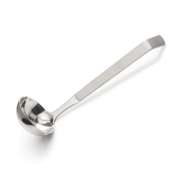 WAS Kitchen Tool 2160 Saucen-/Dressinglöffel, 21 cm, Chromnickelstahl, 2162060