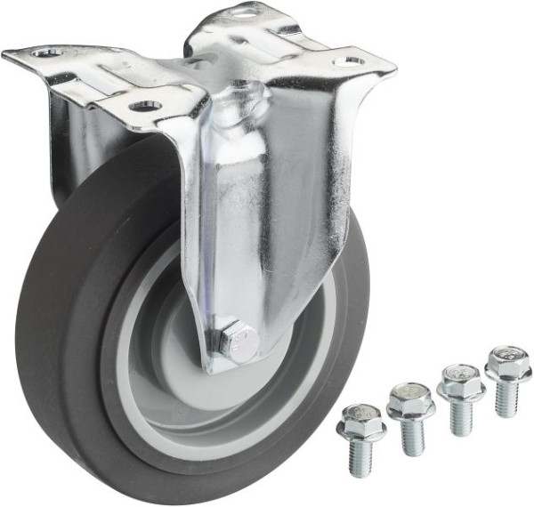Hazet Bockrolle, schwarz, Ø 125 mm (Baujahr 31.12.2020) für Werkstattwagen Hazet Assistent 178 N, 178N-09