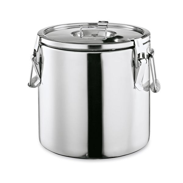 WAS Thermospeisetransportbehälter, 20 Liter, Chromnickelstahl, 4619200