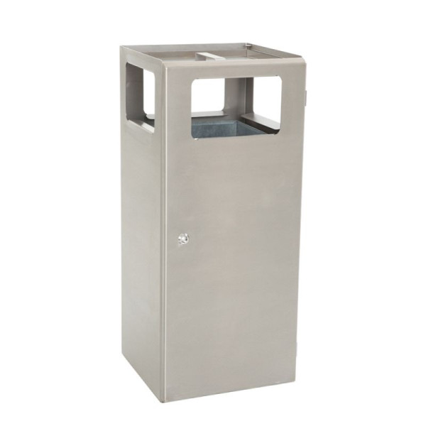 STEIN HGS Ascher-Papierkorb Pyramide (Basis), Edelstahl, 83750.0001