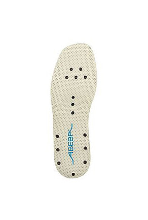 ABEBA insole for Reflexor occupational shoes reMLDaceable insole, white, Mikrofaser "on steam", 3567-36