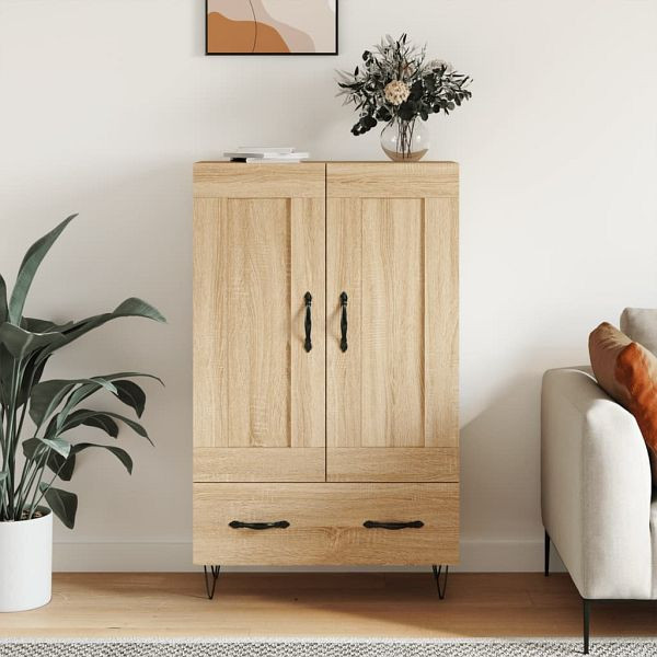 vidaXL Highboard Sonoma-Eiche 69,5x31x115 cm Holzwerkstoff, 830319