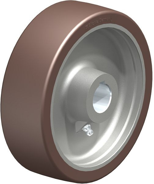 Blickle GBN 160/25H7 Rad aus Blickle Besthane®, Braun, 754346