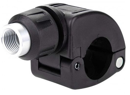 Airpress Druckluftleitung Abzweigflansch Aluminium 32 mm x 1/2" Innengewinde, 9AVRBT3212