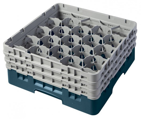 Cambro Spülkorb mit 20 Fächer Camrack® 17,4 cm Türkis, 20S638414