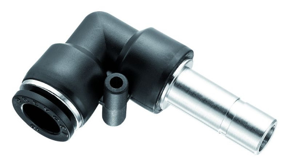 Prevost 90°-Winkelverbinder - RPC PT, für Schlauch mit Außen-Ø= 14 mm, Verbinder mit Innen-Ø= 14 mm, VE: 5 Stück, RPC PT1414