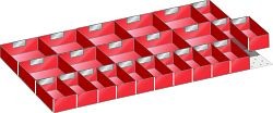 LISTA Set Einsatzkästen (BxTxFH) 867x459x95mm, 58.491.000